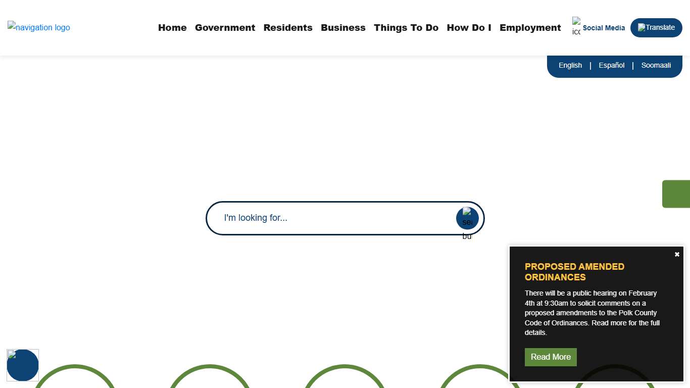 Polk County WI Homepage